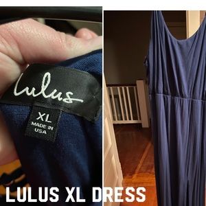 Lulus XL long dress